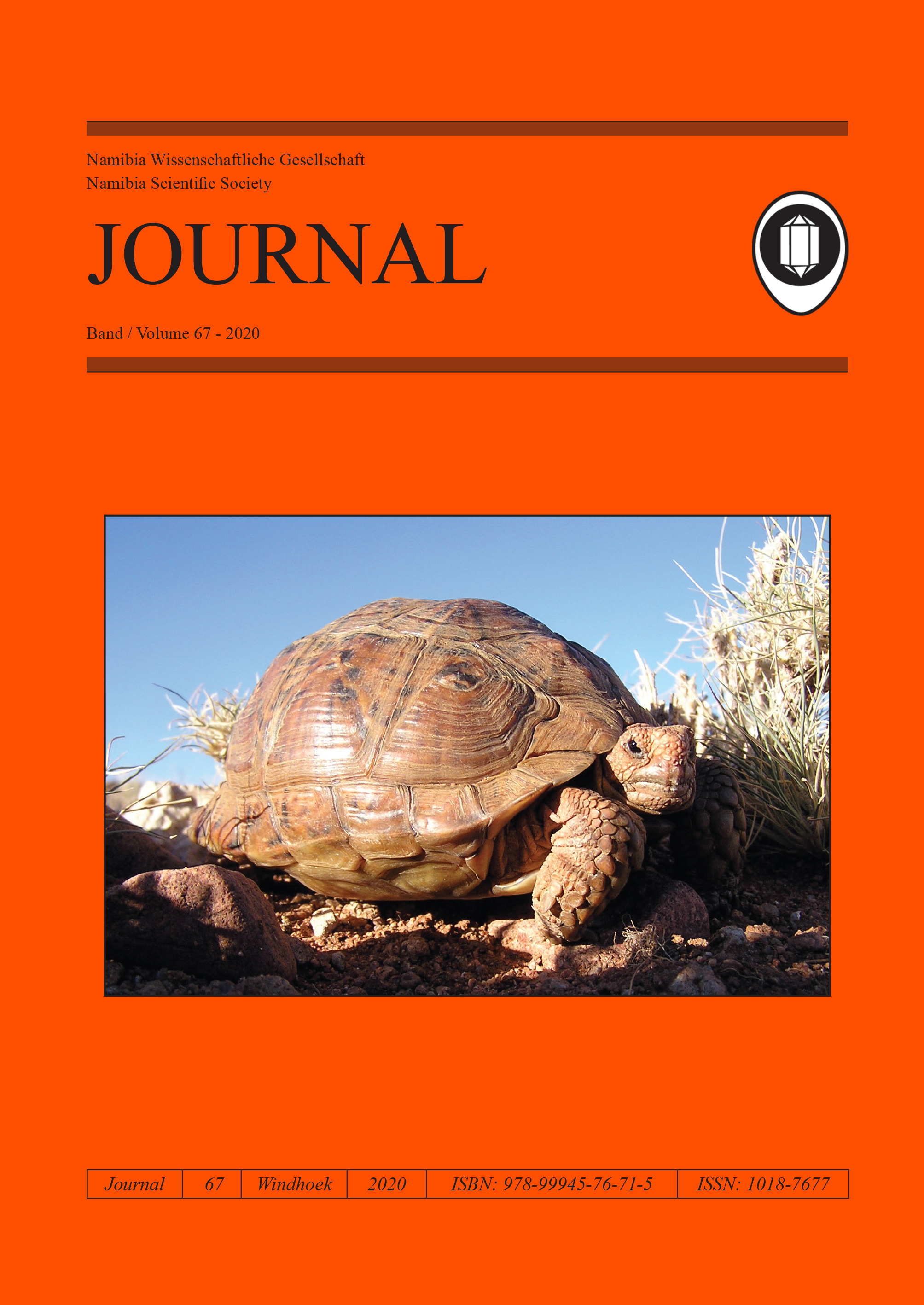 Volume 67: Namibia Scientific Society Journal